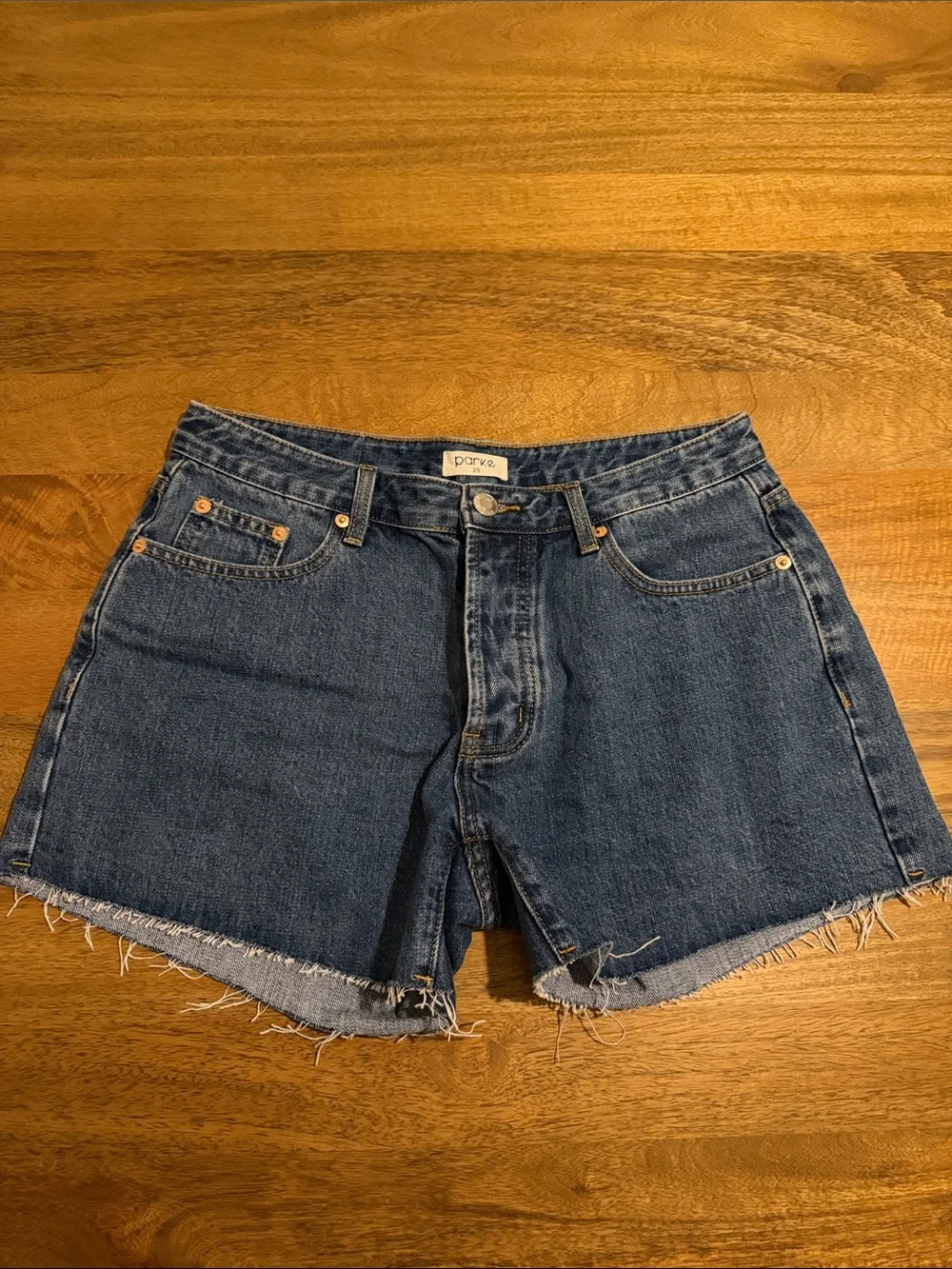 Parke Denim Cutoff Shorts